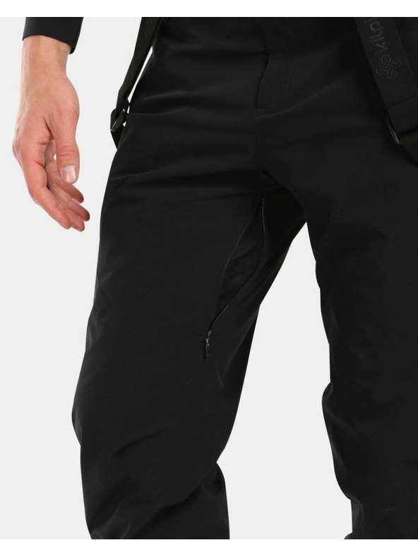 Kilpi Pánské lyžařské kalhoty Kilpi RAVEL-M Černá