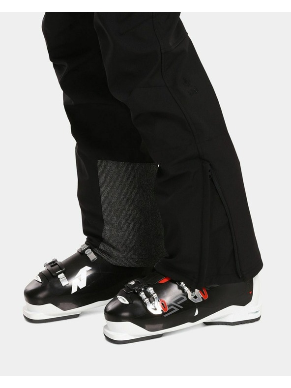 Kilpi Pánské softshellové lyžařské kalhoty Kilpi RHEA-M Černá