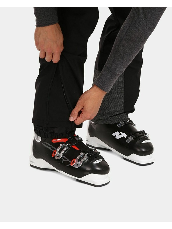 Kilpi Pánské softshellové lyžařské kalhoty Kilpi RHEA-M Černá