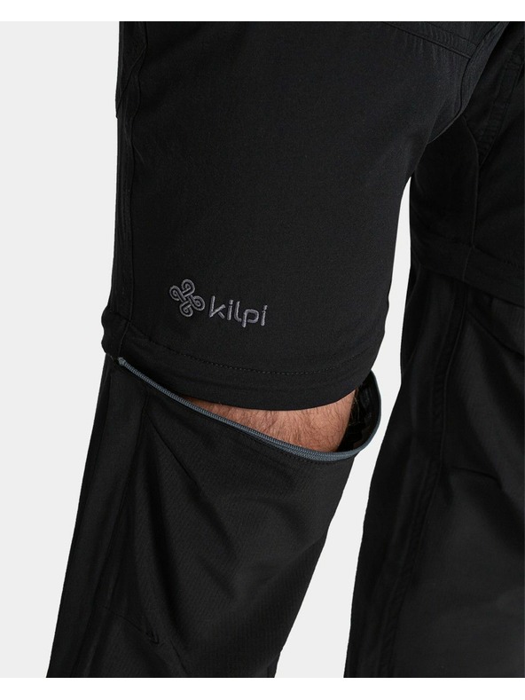 Kilpi Pánské outdoorové kalhoty Kilpi HOSIO-M Černá