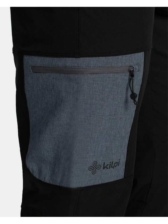 Kilpi Pánské outdoorové kalhoty Kilpi LIGNE-M Černá
