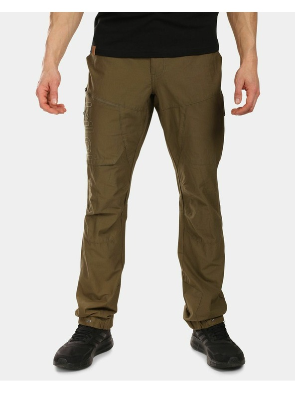 Kilpi Pánské outdoorové kalhoty Kilpi JASPER-M Hnědá