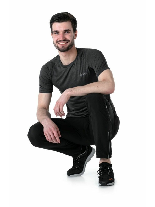 Kilpi Pánské běžecké kalhoty Kilpi HEYES-M Černá