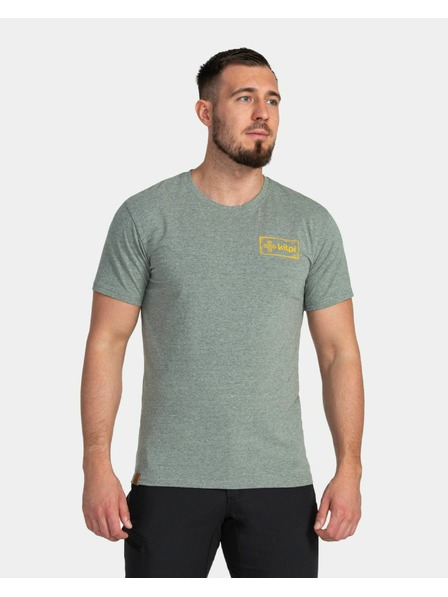 Kilpi Pánské bavlněné triko Kilpi BANDE-M Tmavě zelená