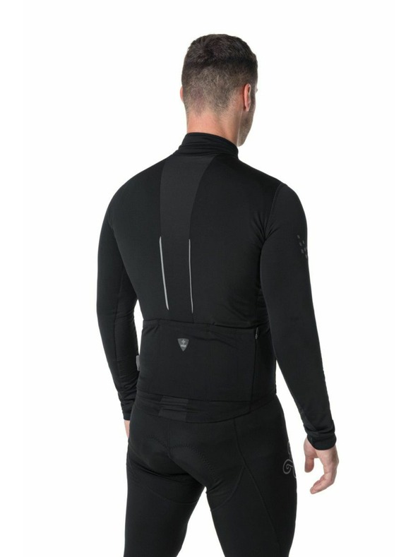 Kilpi Pánský cyklistický dres s dlouhým rukávem Kilpi CAMPOS-M Černá