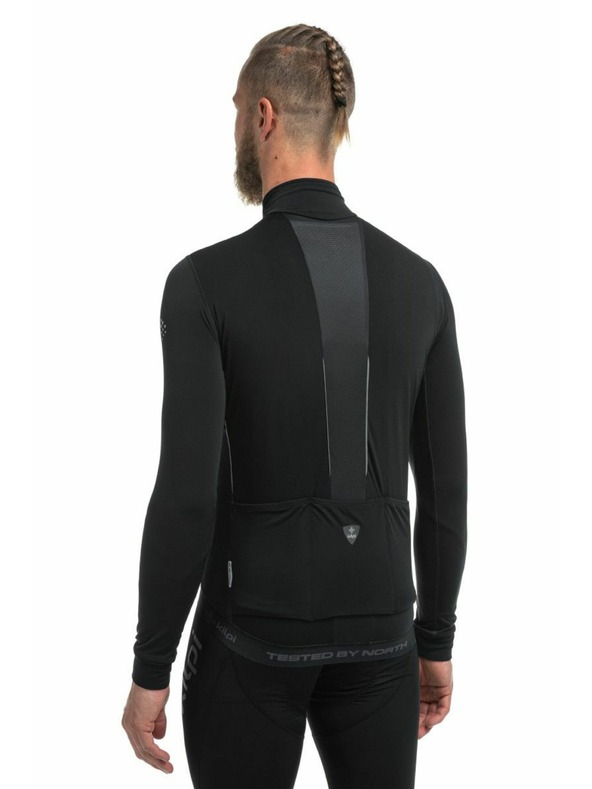 Kilpi Pánský cyklistický dres s dlouhým rukávem Kilpi CAMPOS-M Černá