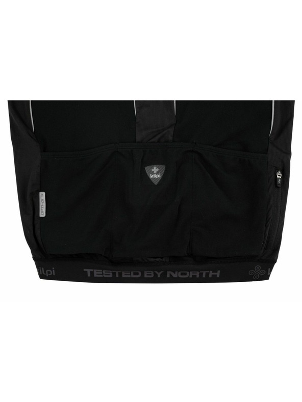 Kilpi Pánský cyklistický dres s dlouhým rukávem Kilpi CAMPOS-M Černá