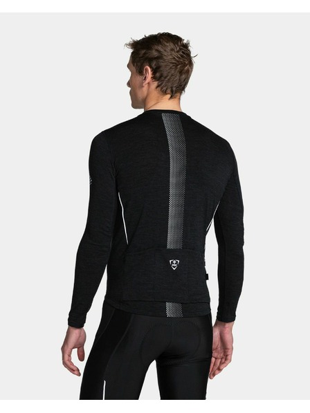 Kilpi Pánský cyklistický dres s dlouhým rukávem Kilpi SONET-M Tmavě šedá