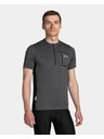 Kilpi Pánský cyklistický dres Kilpi MELEDO-M Tmavě šedá