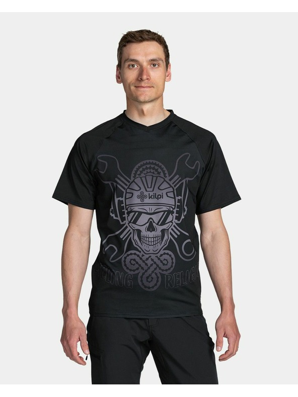 Kilpi Pánský cyklistický dres Kilpi REMIDO-M Černá