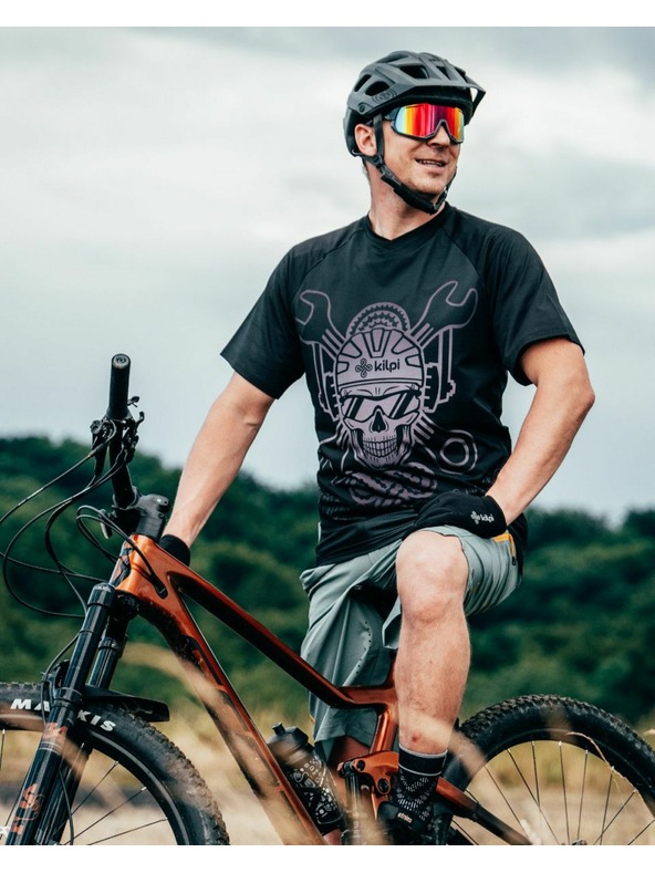 Kilpi Pánský cyklistický dres Kilpi REMIDO-M Černá