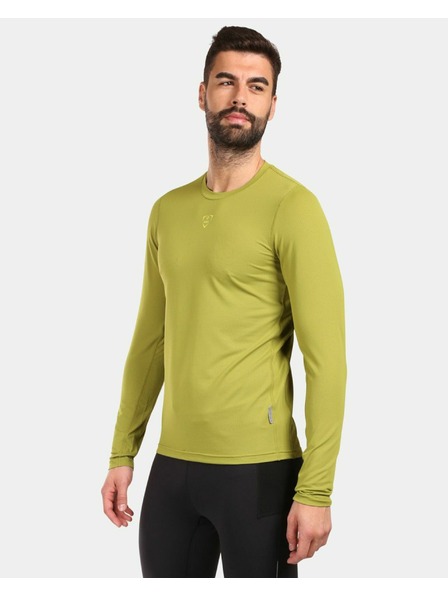 Kilpi Pánské funkční triko s dlouhým rukávem Kilpi SPOLETO-M Zelená