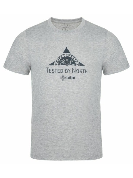 Kilpi Pánské outdoorové triko Kilpi GAROVE-M Světle šedá