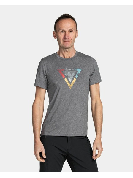 Kilpi Pánské technické triko Kilpi LISMAIN-M Tmavě šedá