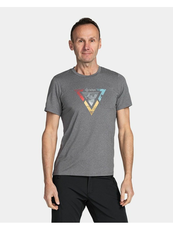 Kilpi Pánské technické triko Kilpi LISMAIN-M Tmavě šedá