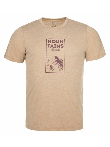 Kilpi Pánské outdoorové triko Kilpi GAROVE-M Béžová