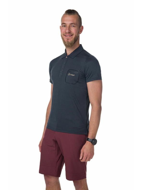 Kilpi Pánské polo triko Kilpi GIVRY-M Černá