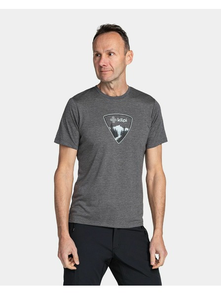 Kilpi Pánské technické triko Kilpi GAROVE-M Tmavě šedá