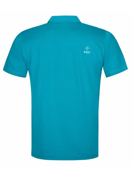 Kilpi Pánské funkční polo tričko Kilpi COLLAR-M Tyrkysová