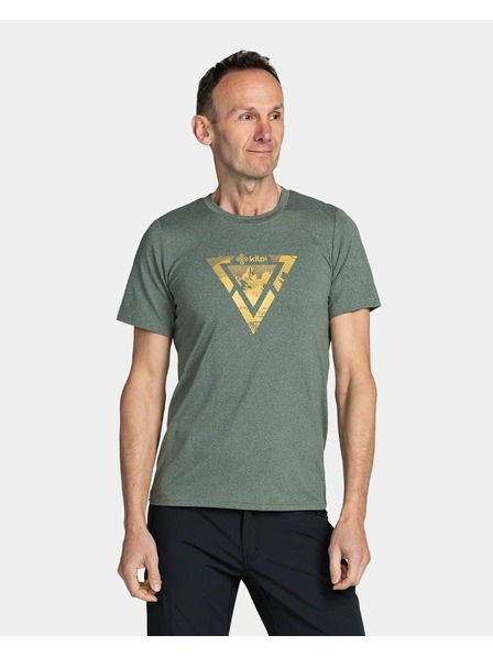 Kilpi Pánské technické triko Kilpi LISMAIN-M Tmavě zelená