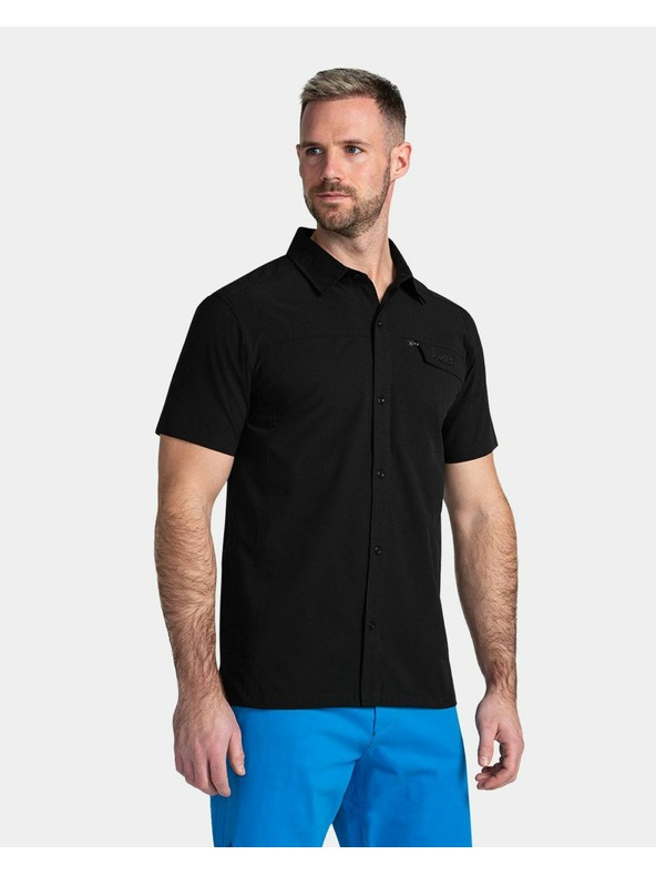 Kilpi Pánská outdoorová košile Kilpi BOMBAY-M Černá