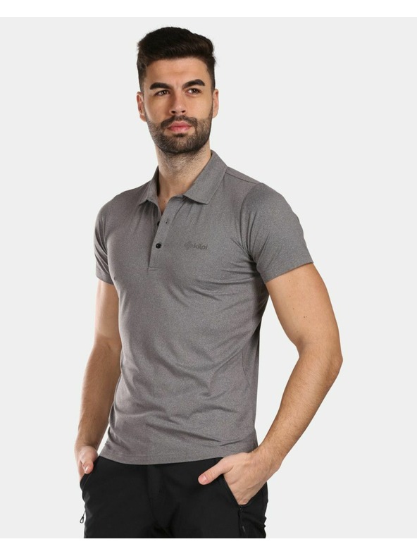 Kilpi Pánské funkční polo tričko Kilpi GIVRY-M Černá