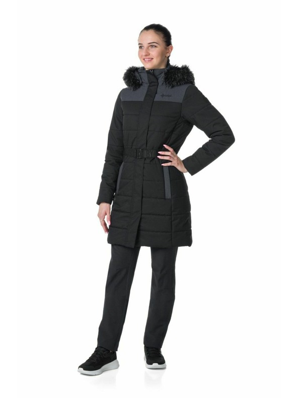 Kilpi Dámský zimní kabát Kilpi KETRINA-W Černá