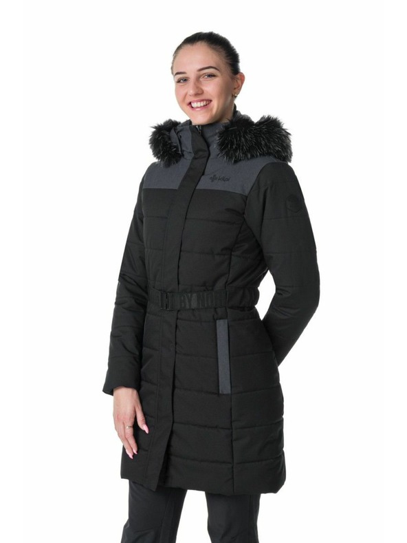Kilpi Dámský zimní kabát Kilpi KETRINA-W Černá