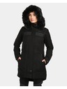 Kilpi Dámský zimní kabát Kilpi PERU-W Černá