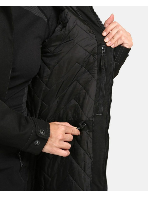 Kilpi Dámský zimní kabát Kilpi PERU-W Černá