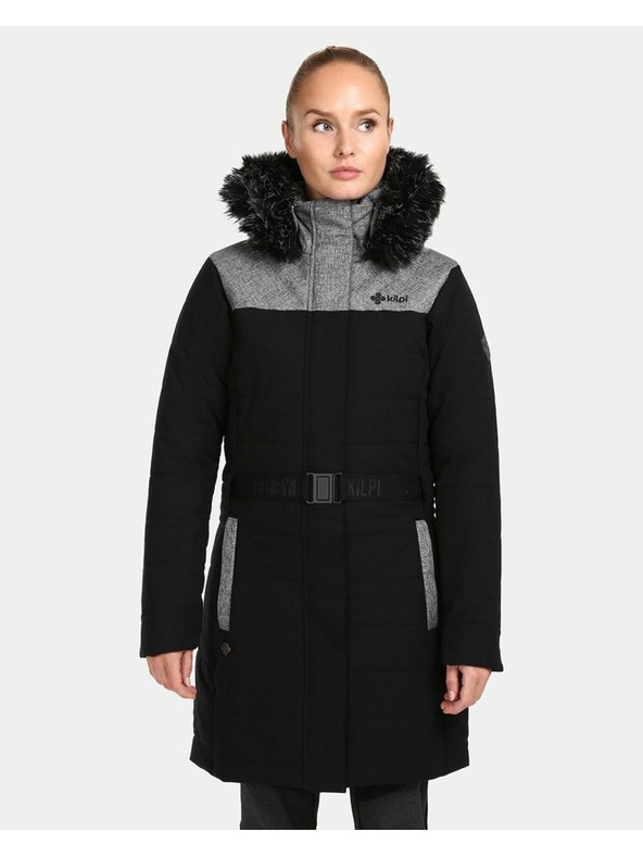 Kilpi Dámský zimní kabát Kilpi KETRINA-W Černá