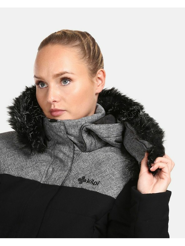 Kilpi Dámský zimní kabát Kilpi KETRINA-W Černá