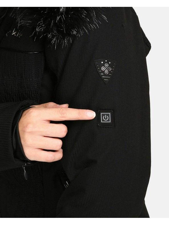 Kilpi Dámská lyžařská bunda Kilpi EMILIN-W Černá