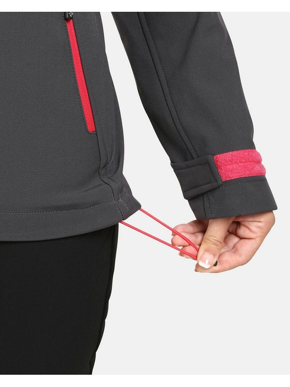 Kilpi Dámská softshellová bunda Kilpi RAVIA-W Tmavě šedá