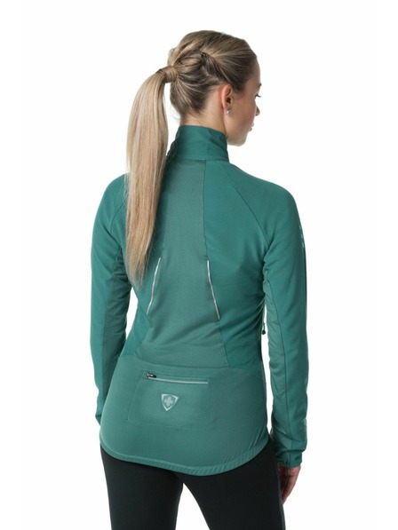 Kilpi Dámská běžecká bunda Kilpi NORDIM-W Tmavě zelená