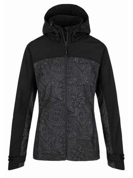 Kilpi Dámská softshellová bunda Kilpi RAVIA-W Tmavě šedá