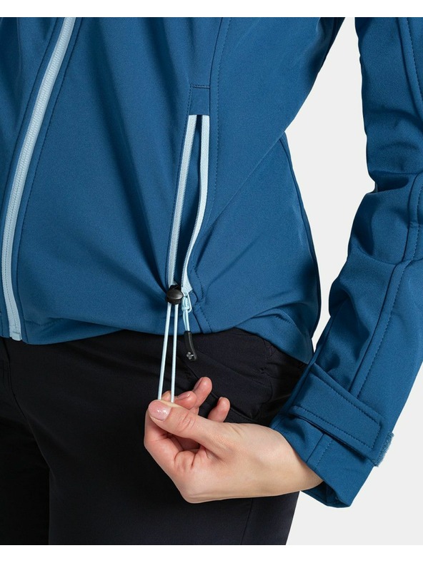 Kilpi Dámská softshellová bunda Kilpi RAVIA-W Tmavě modrá