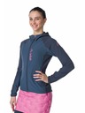 Kilpi Dámská softshellová běžecká bunda Kilpi BALANS-W Tmavě modrá