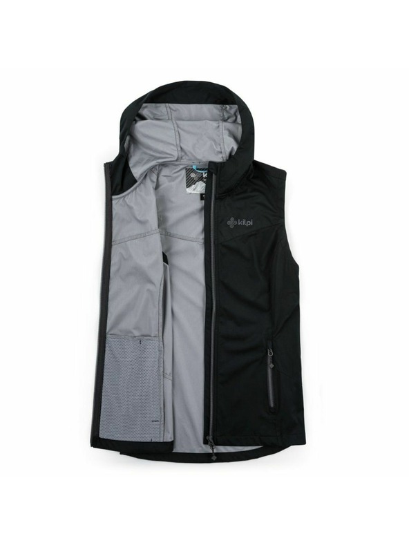 Kilpi Dámská softshellová vesta Kilpi MONILEA-W Černá