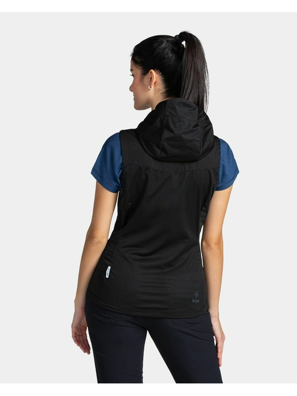Kilpi Dámská softshellová vesta Kilpi MONILEA-W Černá