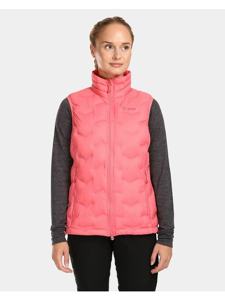 Kilpi Dámská zateplená vesta Kilpi NAI-W Růžová