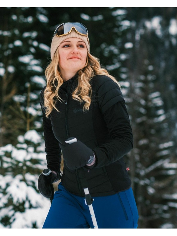 Kilpi Dámská zateplená bunda Kilpi VERONS-W Černá