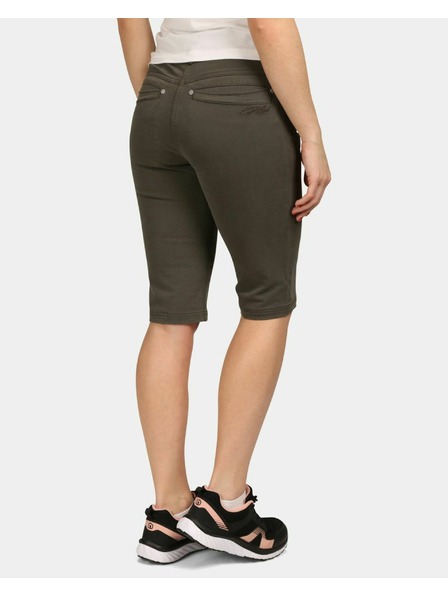 Kilpi Dámské bavlněné kraťasy Kilpi PARIVA-W Tmavě zelená