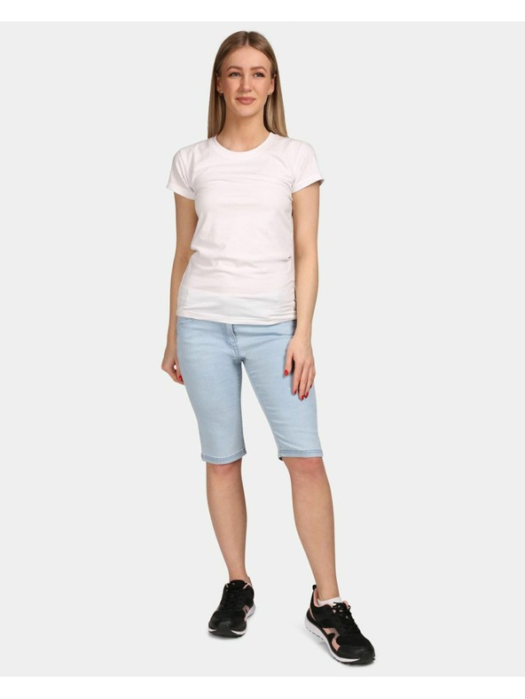 Kilpi Dámské bavlněné kraťasy Kilpi PARIVA-W Světle modrá