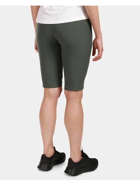 Kilpi Dámské outdoorové kraťasy Kilpi SYLANE-W Tmavě zelená