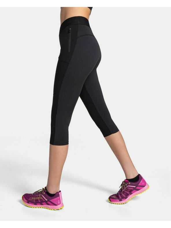 Kilpi Dámské 3/4 legíny Kilpi LAVALLY-W Černá