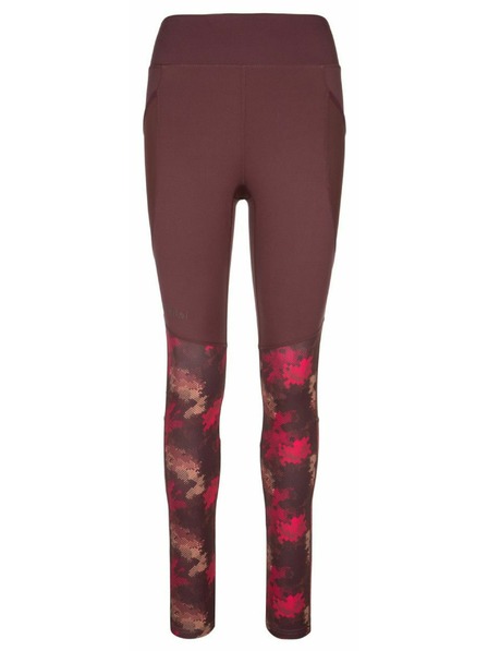 Kilpi Dámské fitnesové legíny Kilpi LIGANO-W Tmavě červená