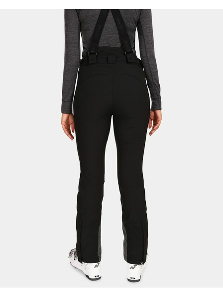 Kilpi Dámské softshellové lyžařské kalhoty Kilpi RHEA-W Černá