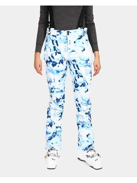 Kilpi Dámské softshellové lyžařské kalhoty Kilpi TORIEN-W Bílá