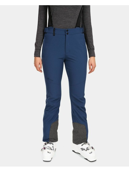 Kilpi Dámské softshellové lyžařské kalhoty Kilpi RHEA-W Tmavě modrá